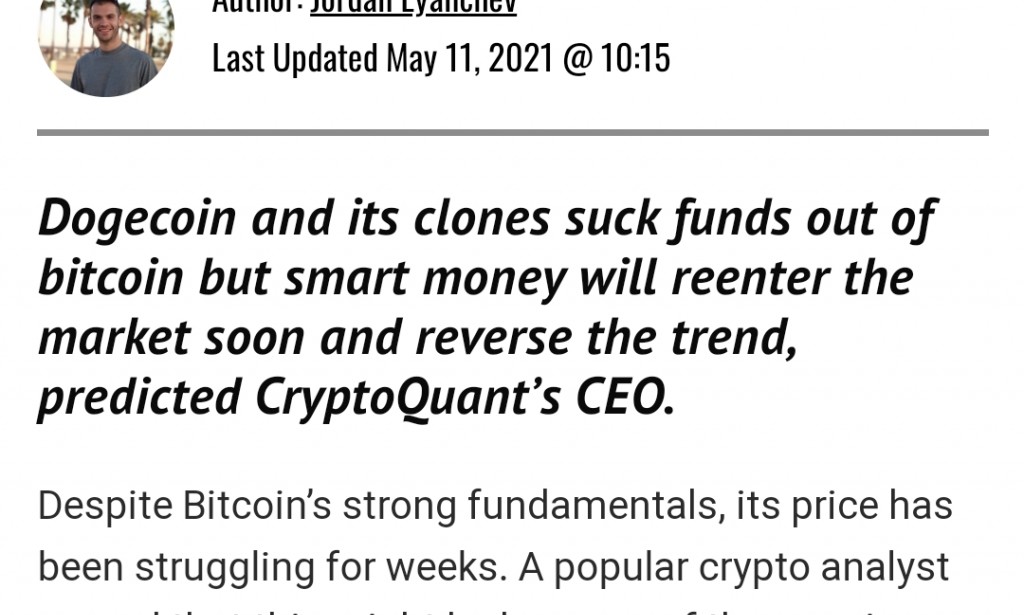 DOGE Clones Like SHIB Attracting ‘Dumb Money’ is Why Bitcoin Goes Down: Analyst