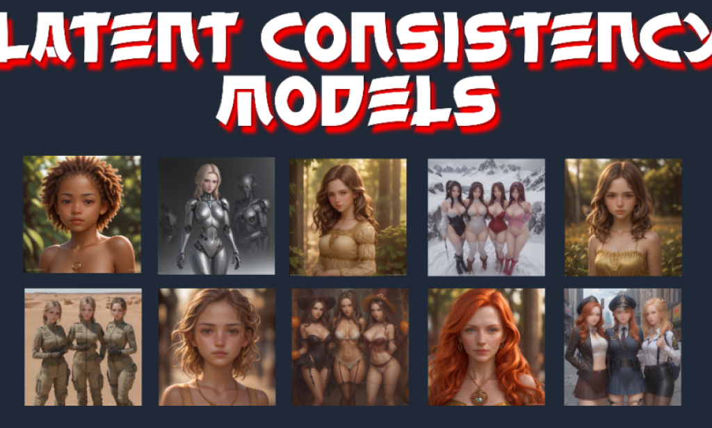 Latent Consistency Models From Google Colab (Uncensored).